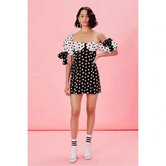 knee length dresses for ladies For Love and Lemons Daisy Mae Midi Dress